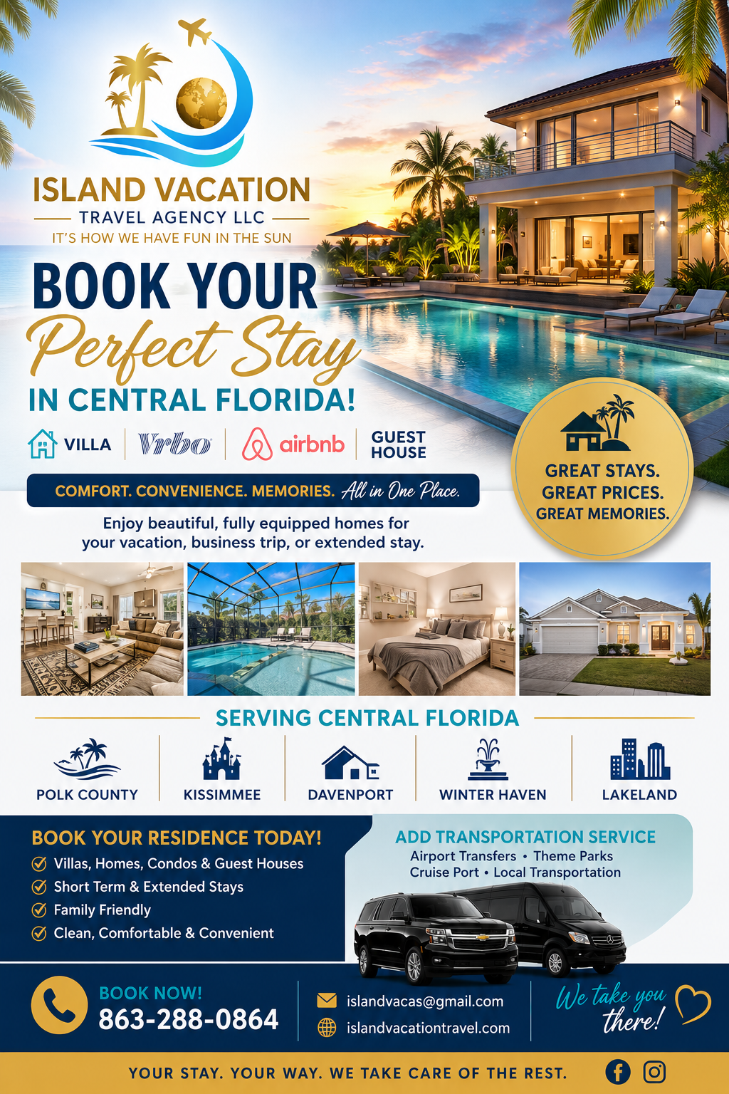 Book Your Perfect Stay in Central Florida